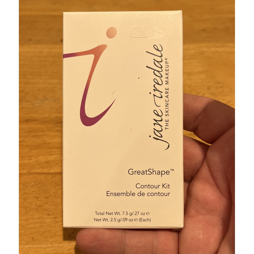 Jane Iredale Great Shapes Contour Kit Deep. Makeup Palette